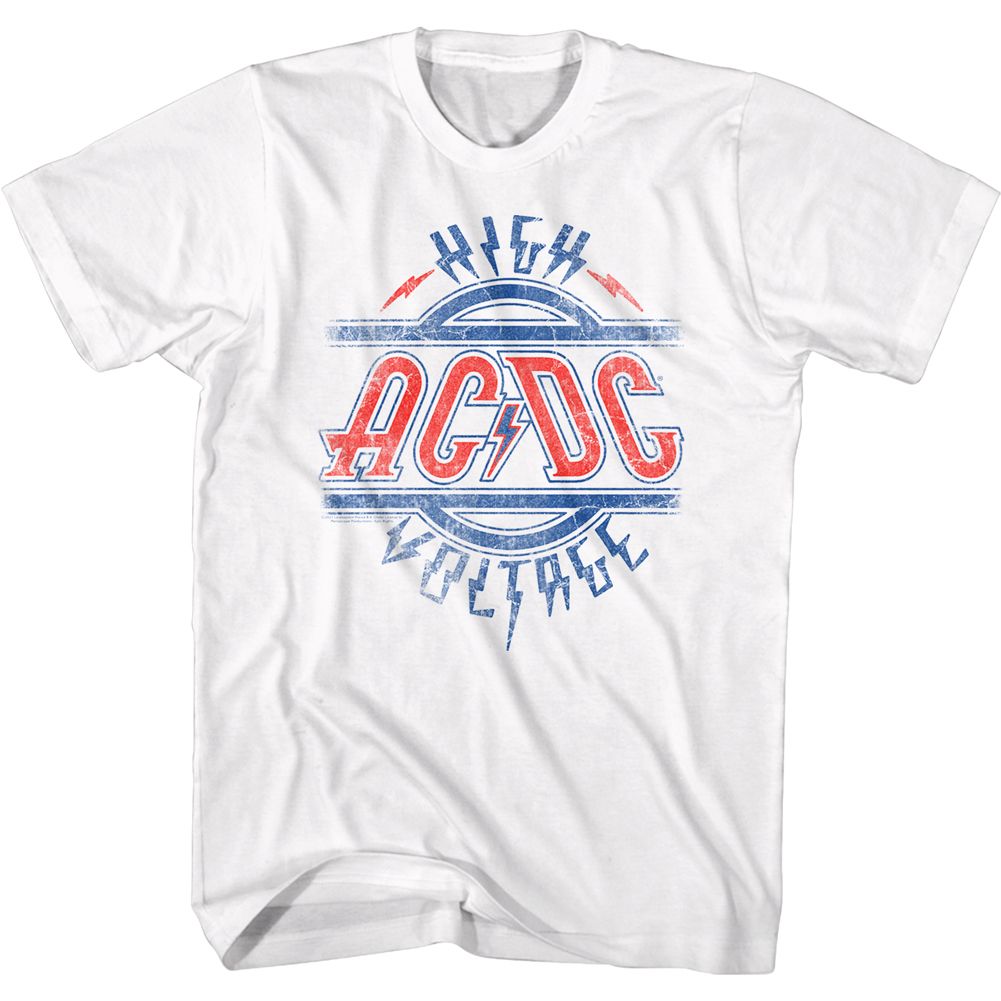 ACDC - Red White Blue - Short Sleeve - Adult - T-Shirt
