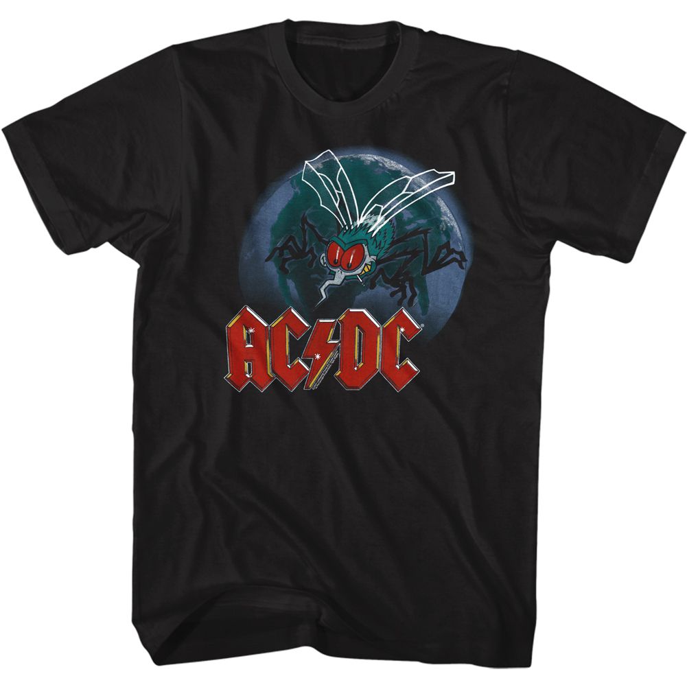 ACDC - Fly Earth - Short Sleeve - Adult - T-Shirt