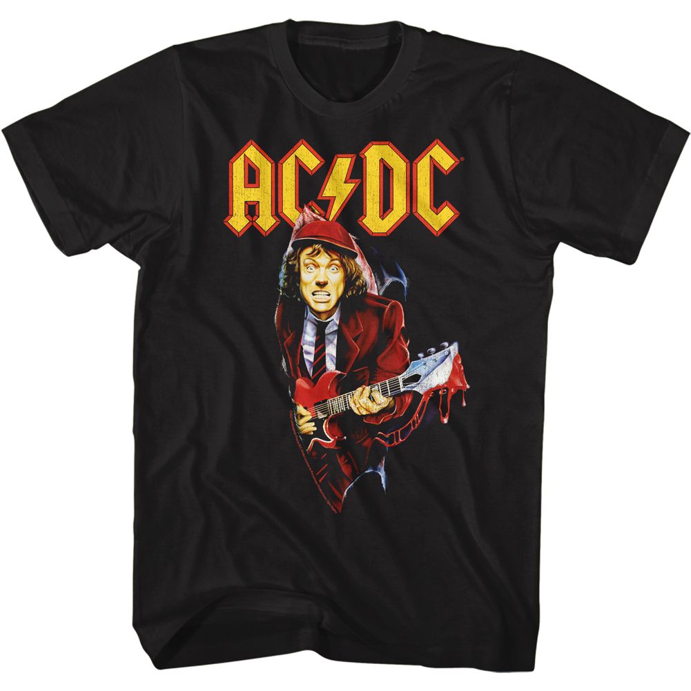 ACDC - Guitar Drip - Short Sleeve - Adult - T-Shirt
