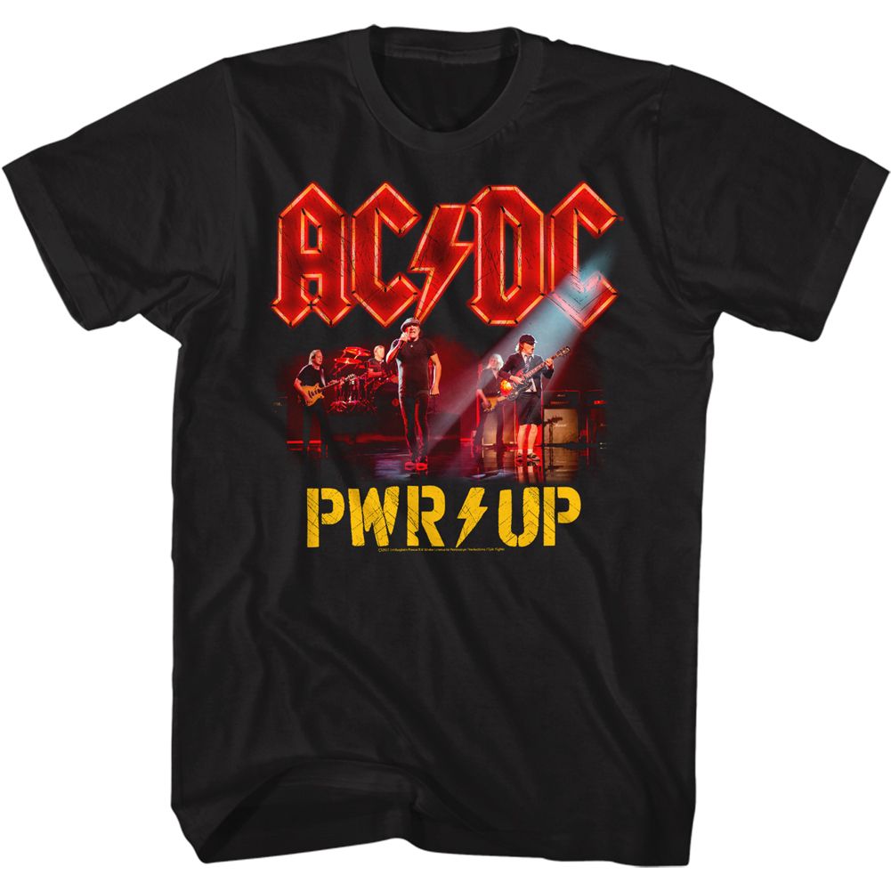 ACDC - PWR UP Band Photo - Short Sleeve - Adult - T-Shirt