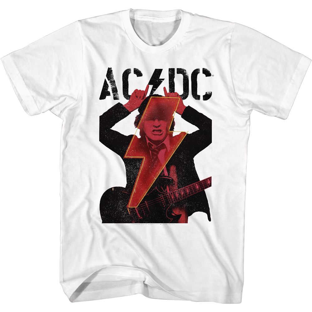 ACDC - Angus Horns & Bolt - Short Sleeve - Adult - T-Shirt