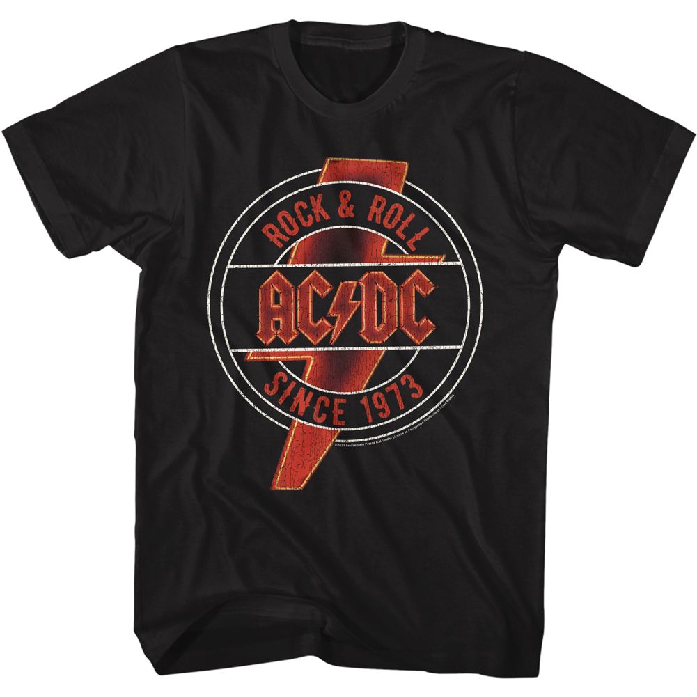 ACDC - Red & Yellow Neon - Short Sleeve - Adult - T-Shirt