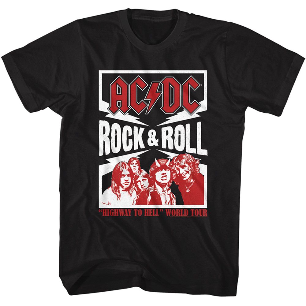 ACDC - Rock & Roll Lightning - Short Sleeve - Adult - T-Shirt