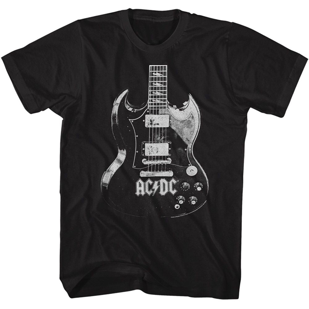 ACDC - Angus Guitar - Short Sleeve - Adult - T-Shirt
