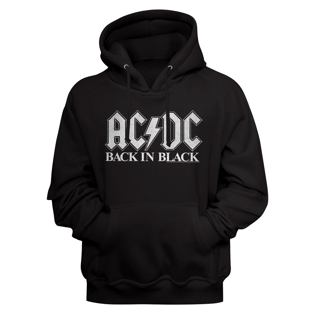 ACDC - Back In Black 2 - Long Sleeve - Adult - Hoodie
