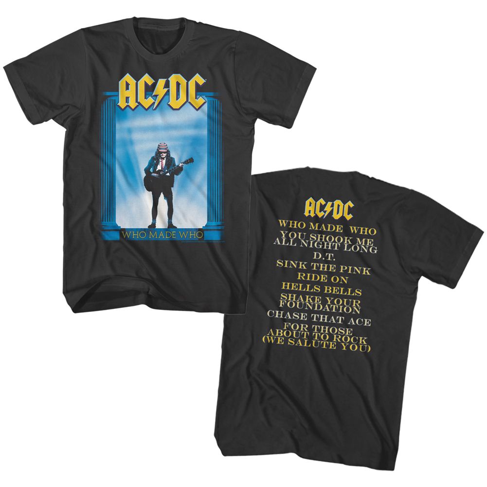 ACDC - Who Made Who Album - Short Sleeve - Adult - T-Shirt
