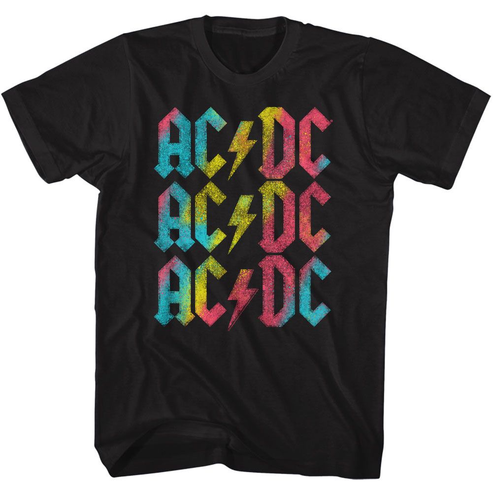 ACDC - Rainbow Repeat - Short Sleeve - Adult - T-Shirt