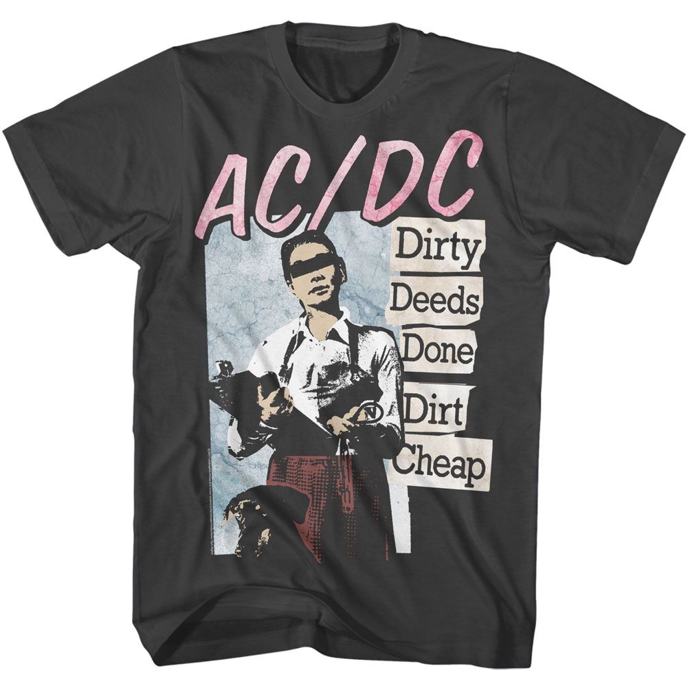 ACDC - Dirty Deeds - Short Sleeve - Adult - T-Shirt
