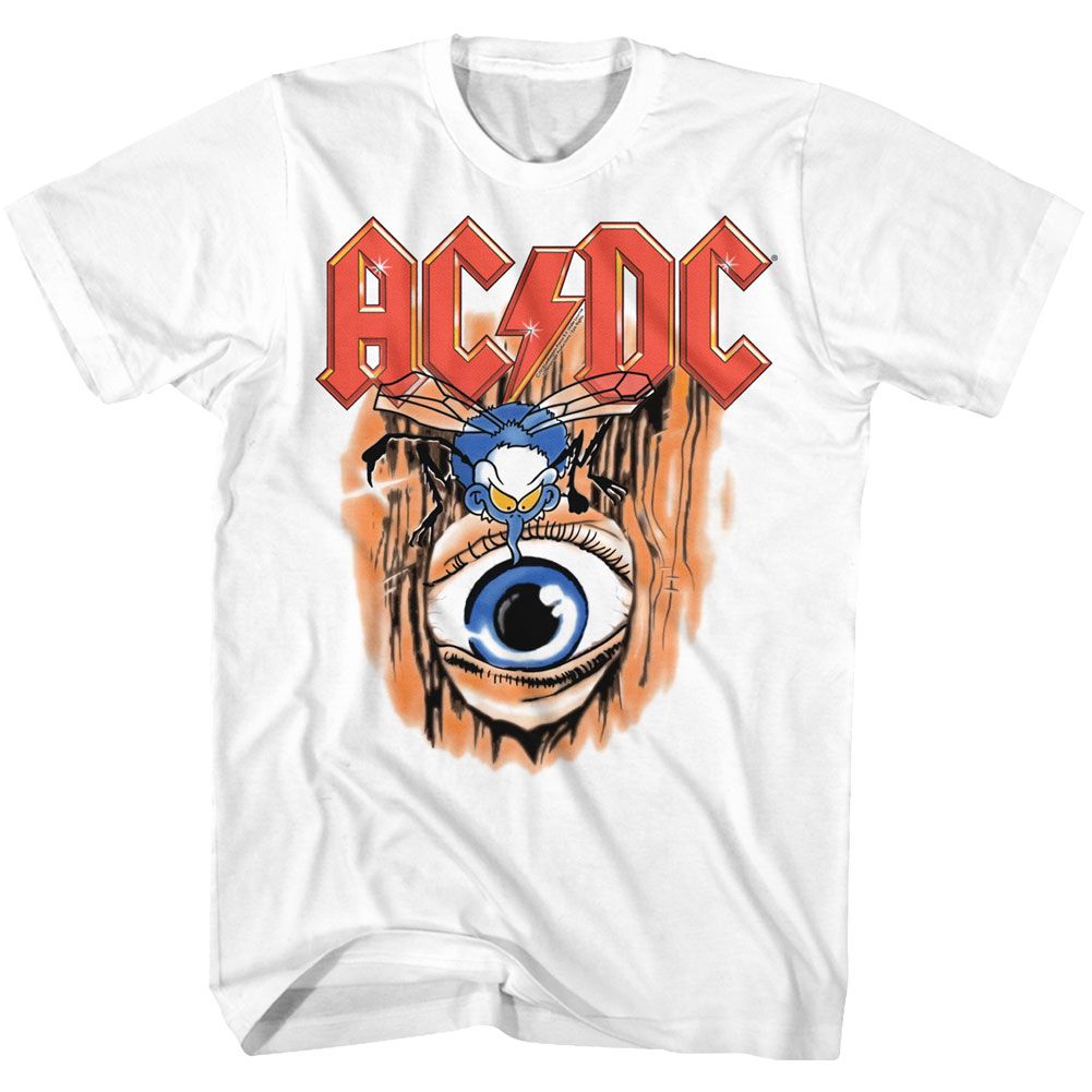 ACDC - Vintage Fly On Wall - Short Sleeve - Adult - T-Shirt