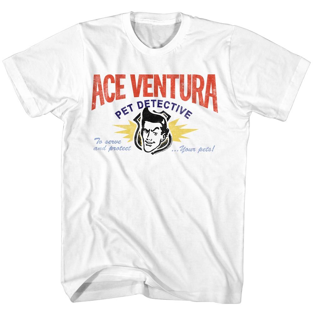 Ace Ventura - Card - Short Sleeve - Adult - T-Shirt