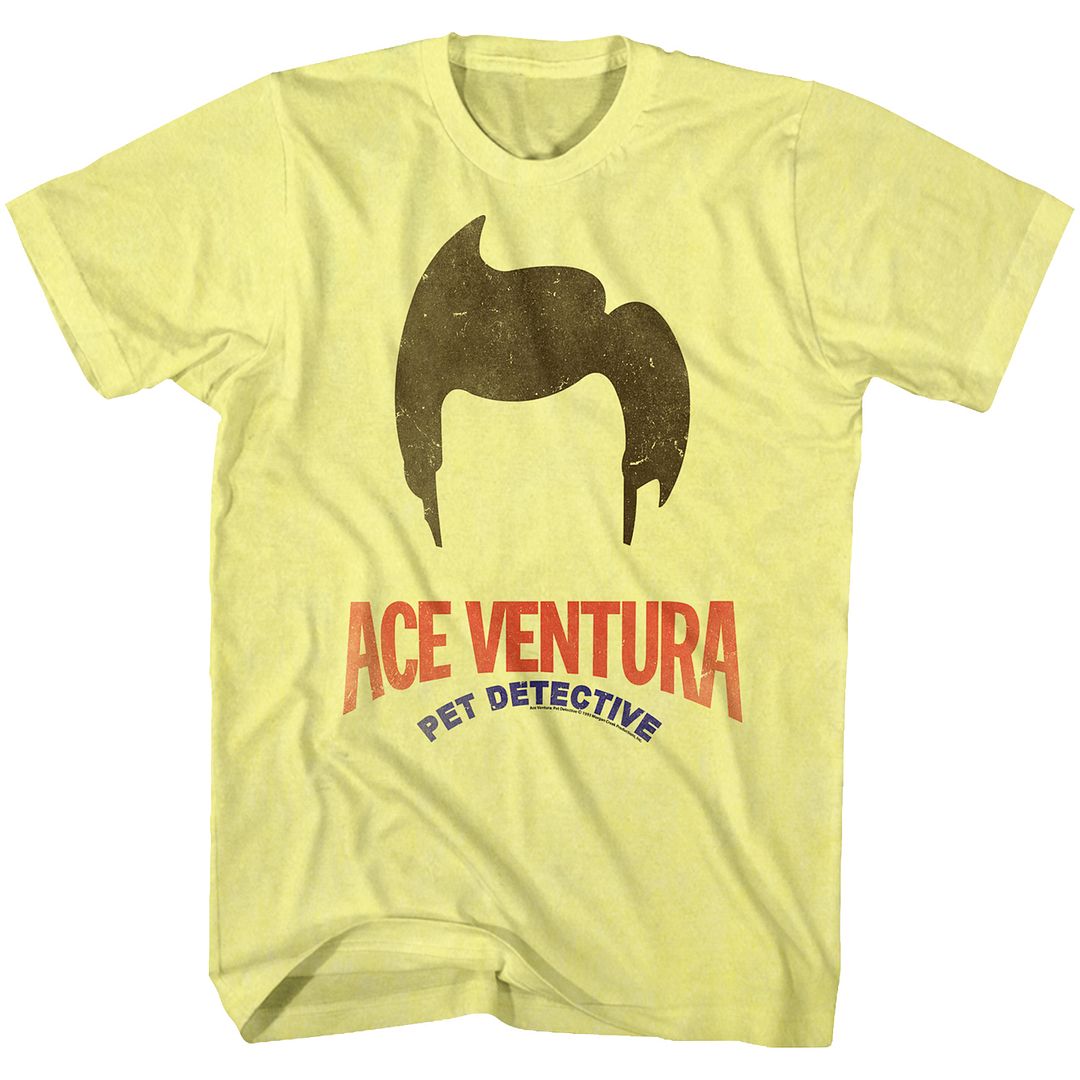Ace Ventura - Hair - Short Sleeve - Heather - Adult - T-Shirt