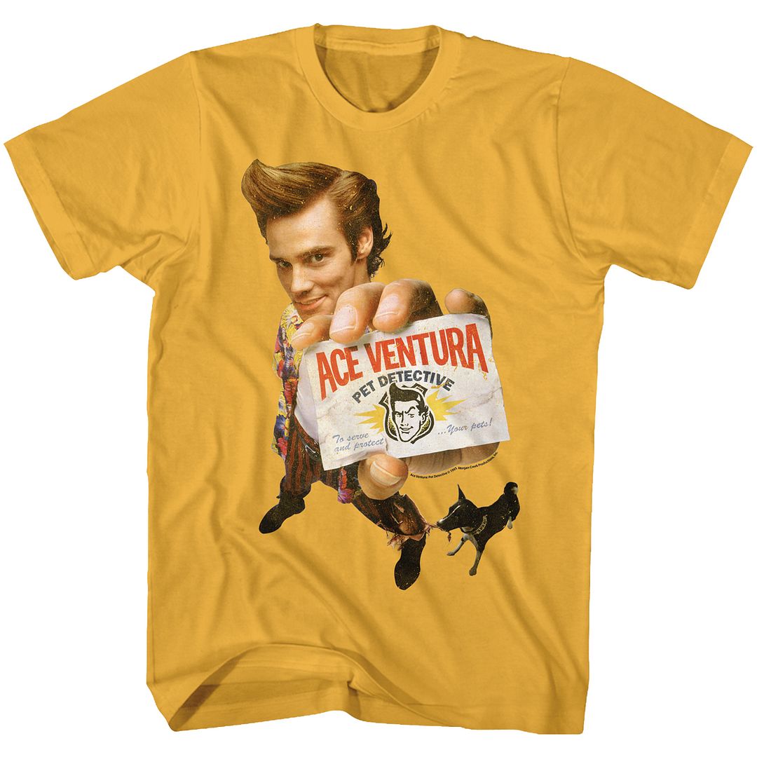 Ace Ventura - Ginger Ventura - Short Sleeve - Adult - T-Shirt