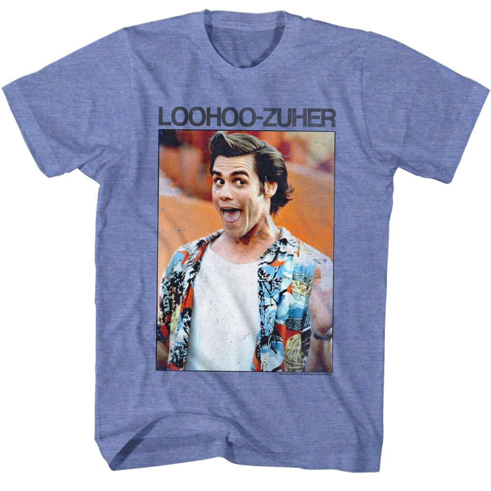 Ace Ventura - Loohoo - Short Sleeve - Heather - Adult - T-Shirt
