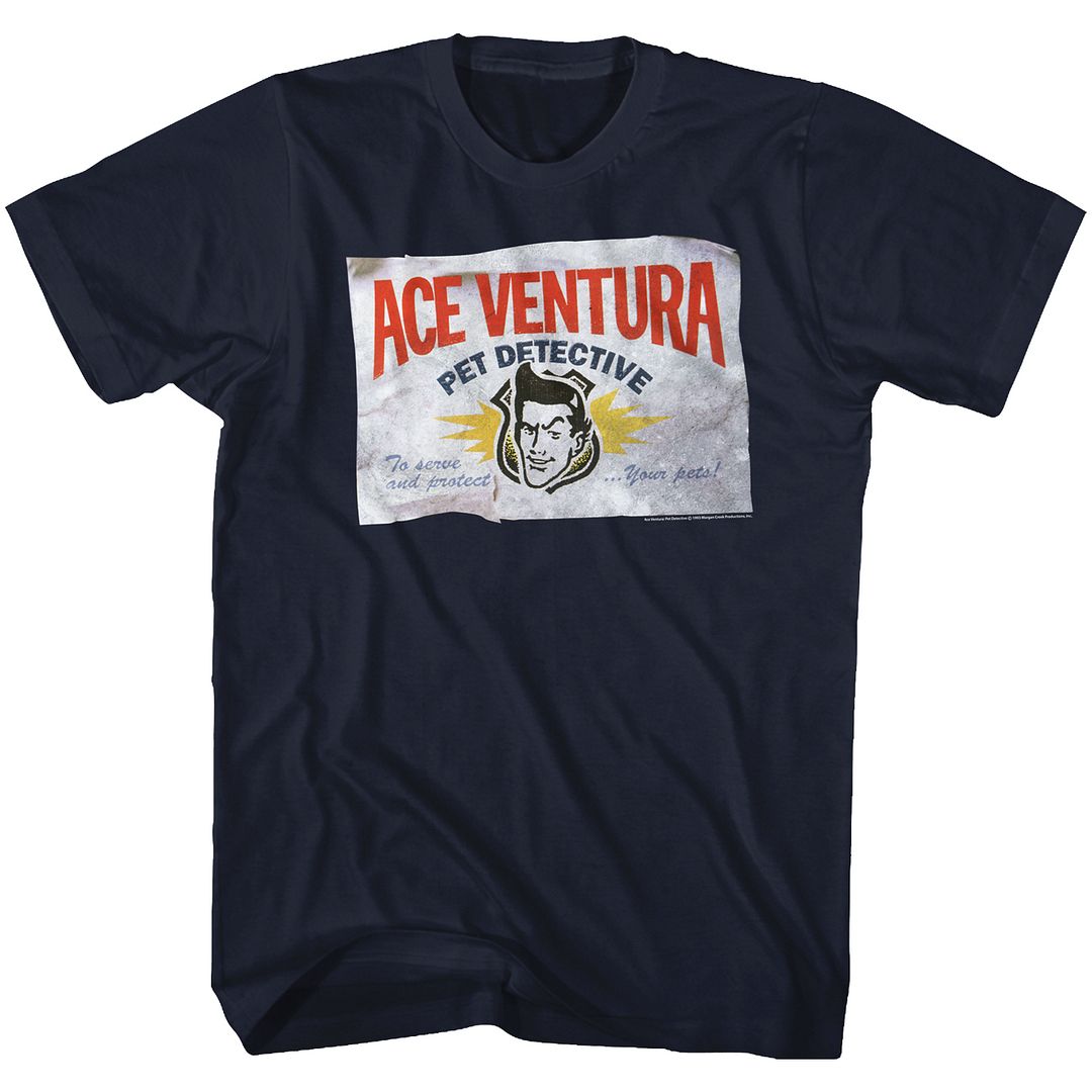 Ace Ventura - Business - Short Sleeve - Adult - T-Shirt