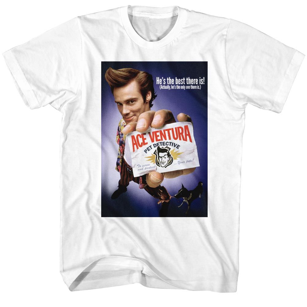Ace Ventura - Color Poster - Short Sleeve - Adult - T-Shirt