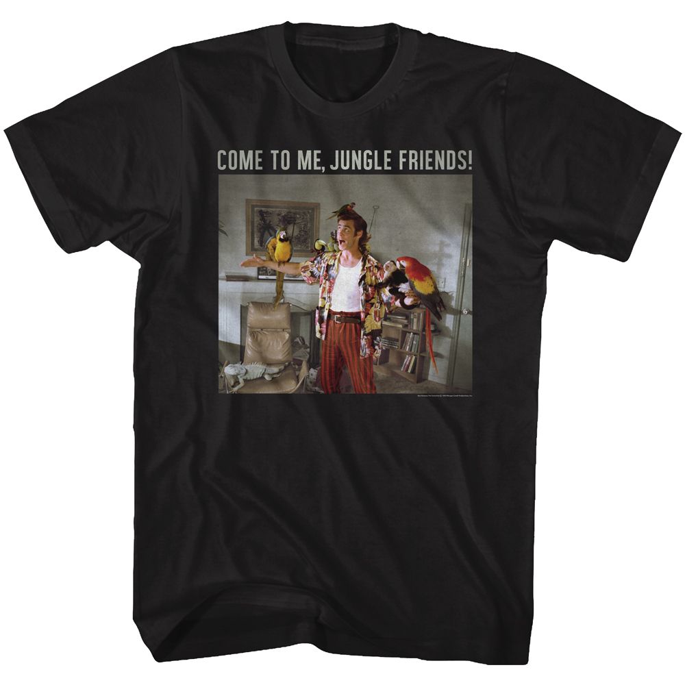 Ace Ventura - Animal Friends - Short Sleeve - Adult - T-Shirt