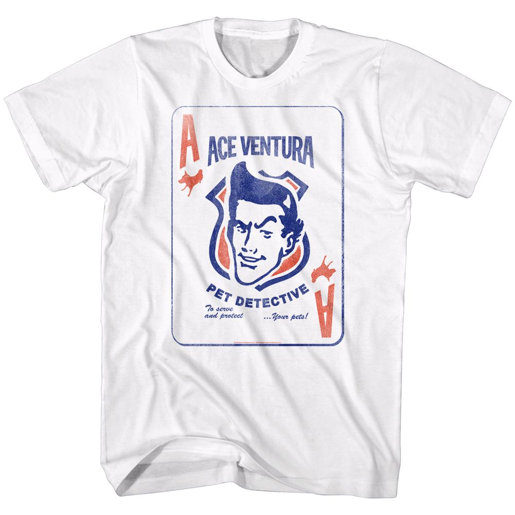 Ace Ventura - Ace Of Strays - Short Sleeve - Adult - T-Shirt