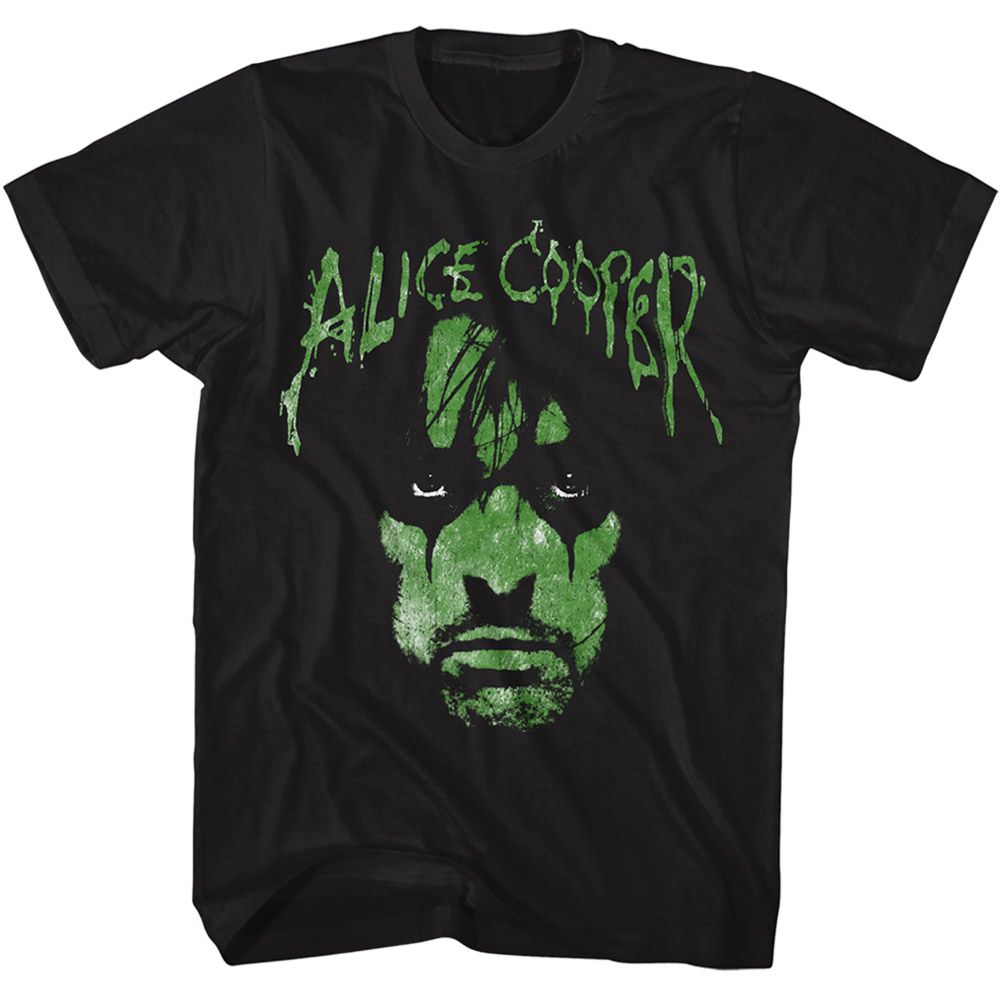 Alice Cooper - Alien Face - Short Sleeve - Adult - T-Shirt