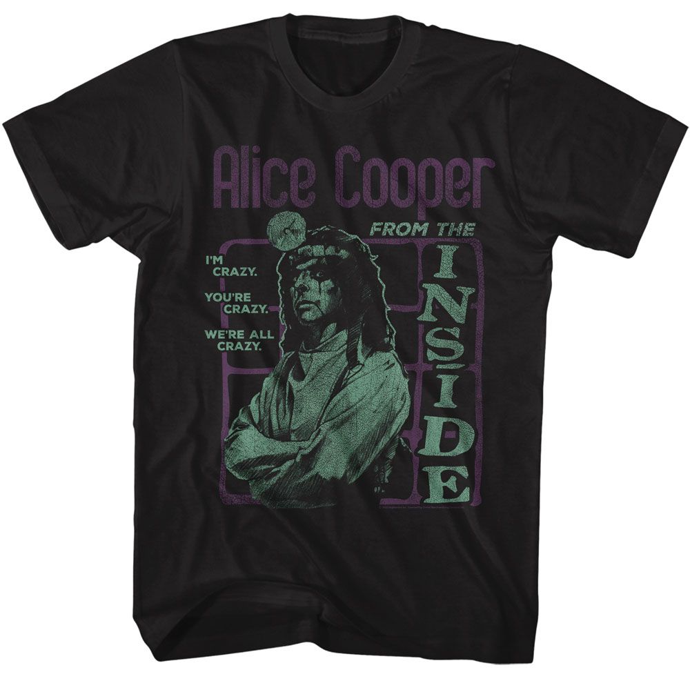 Alice Cooper - From The Inside - Short Sleeve - Adult - T-Shirt