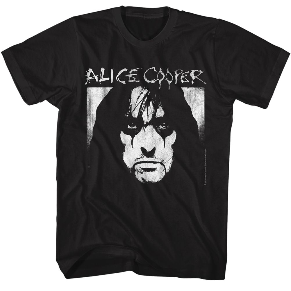 Alice Cooper - Face & Logo - Short Sleeve - Adult - T-Shirt