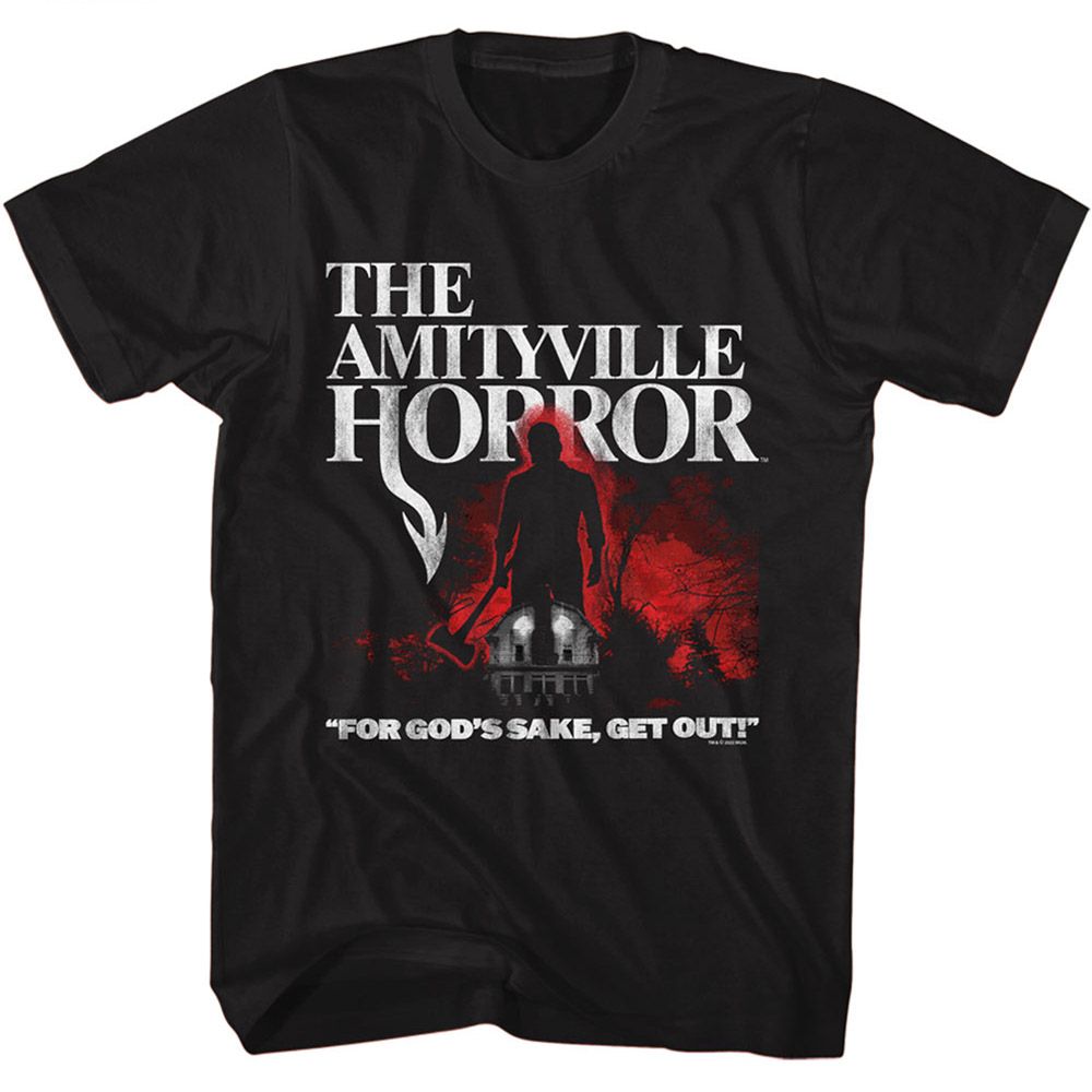 Amityville Horror - Lutz With Axe Shadow - Short Sleeve - Adult - T-Shirt