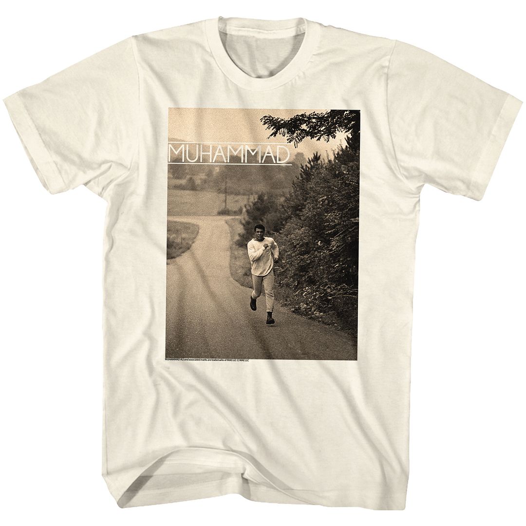 Muhammad Ali - Running - Short Sleeve - Adult - T-Shirt
