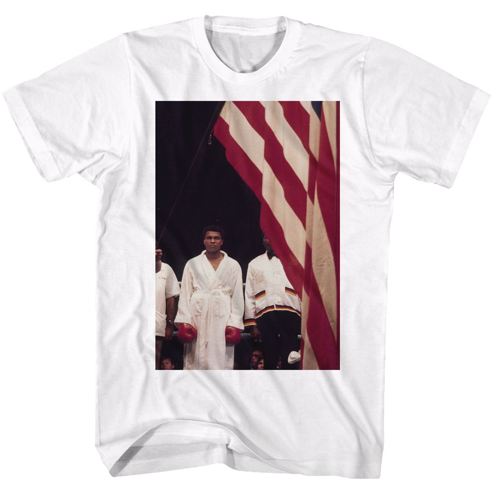 Muhammad Ali - A Flag - Short Sleeve - Adult - T-Shirt