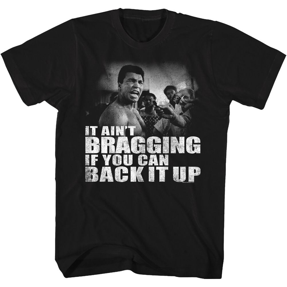 Muhammad Ali - Distressed Back It Up - Short Sleeve - Adult - T-Shirt