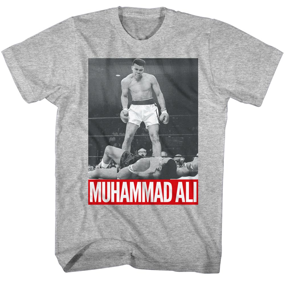 Muhammad Ali - Ali 1068 - Short Sleeve - Heather - Adult - T-Shirt