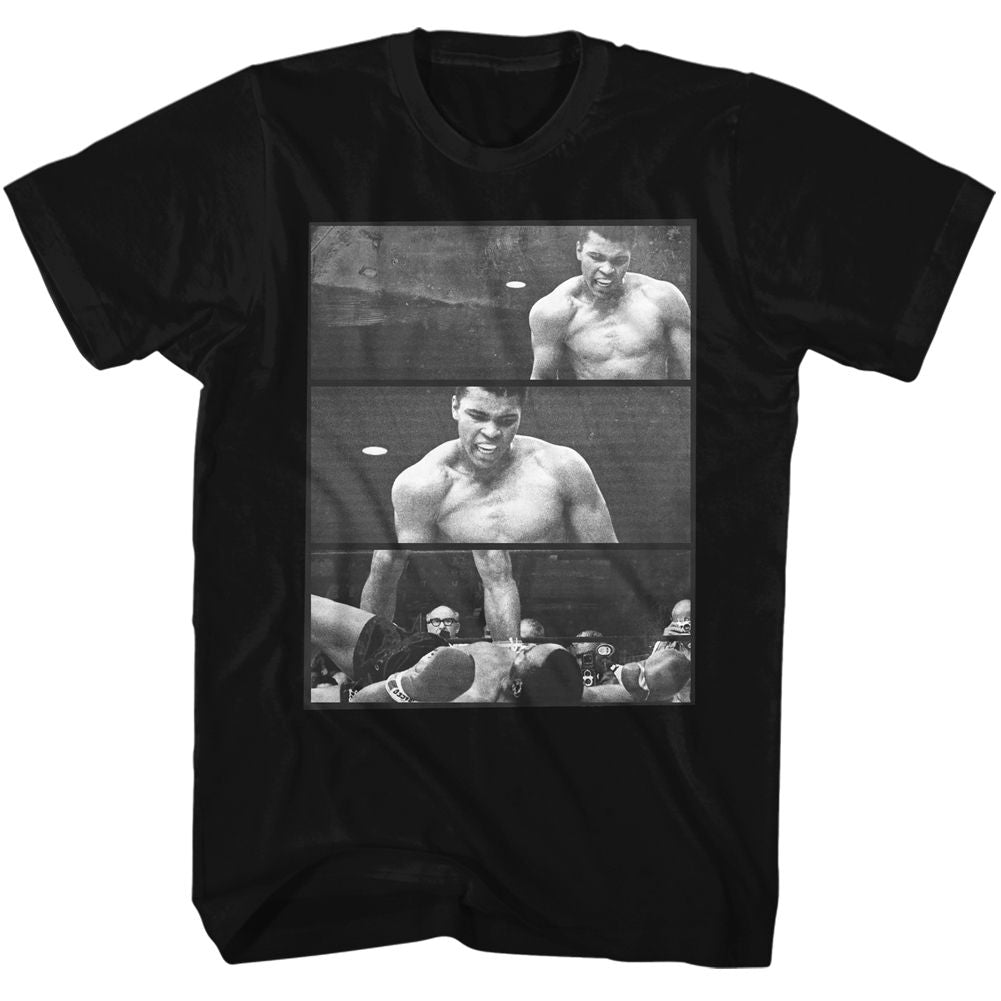 Muhammad Ali - Ali Over Liston 3 Box - Short Sleeve - Adult - T-Shirt