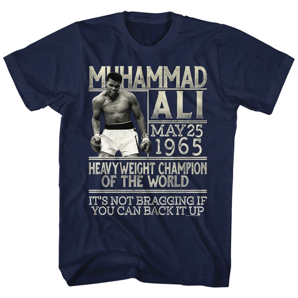 Muhammad Ali - Back It Up - Short Sleeve - Adult - T-Shirt