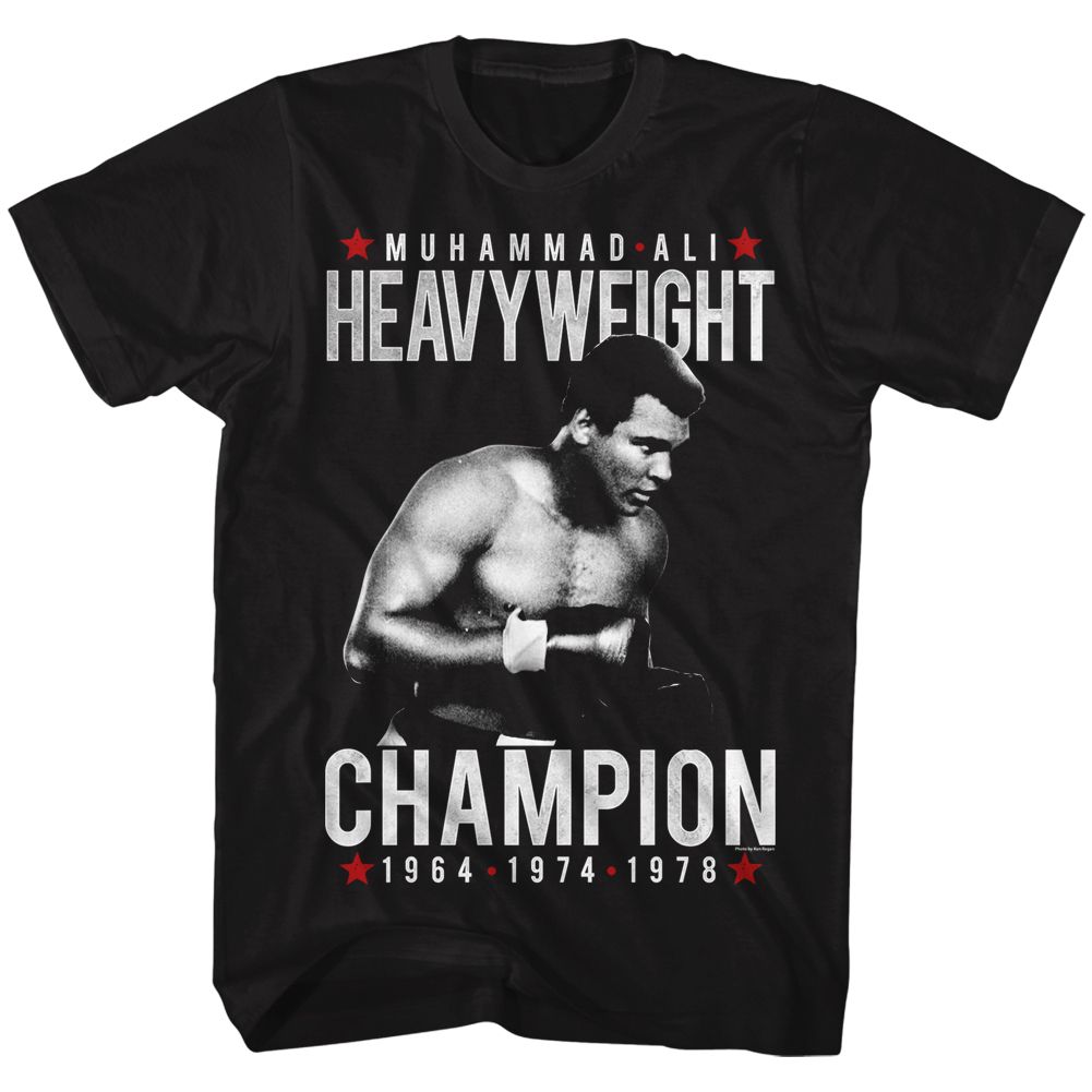 Muhammad Ali - Heavy Champ - Short Sleeve - Adult - T-Shirt