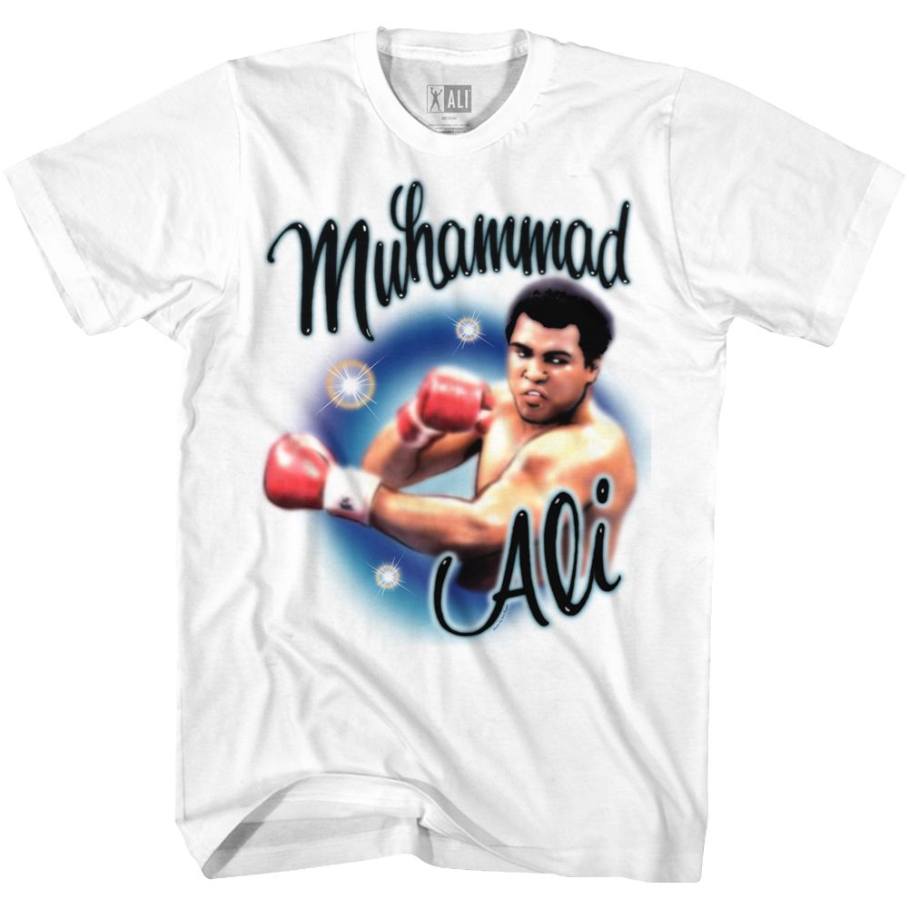 Muhammad Ali - Airbrush Punch - Short Sleeve - Adult - T-Shirt