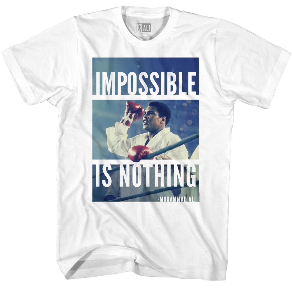 Muhammad Ali - Impossible Is Nothing - Short Sleeve - Adult - T-Shirt