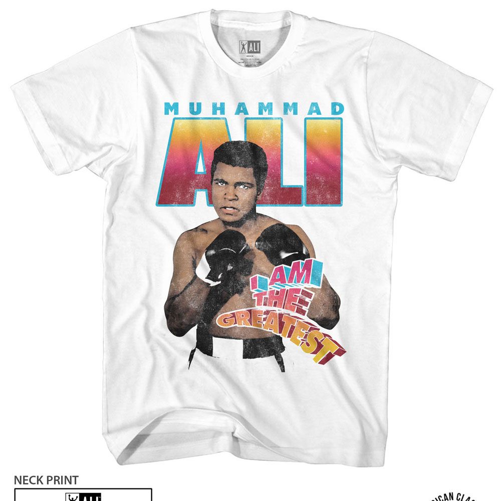 Muhammad Ali - Ali Am Greatest - Short Sleeve - Adult - T-Shirt