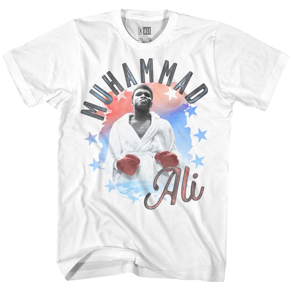 Muhammad Ali - Ali Red White Blue - Short Sleeve - Adult - T-Shirt