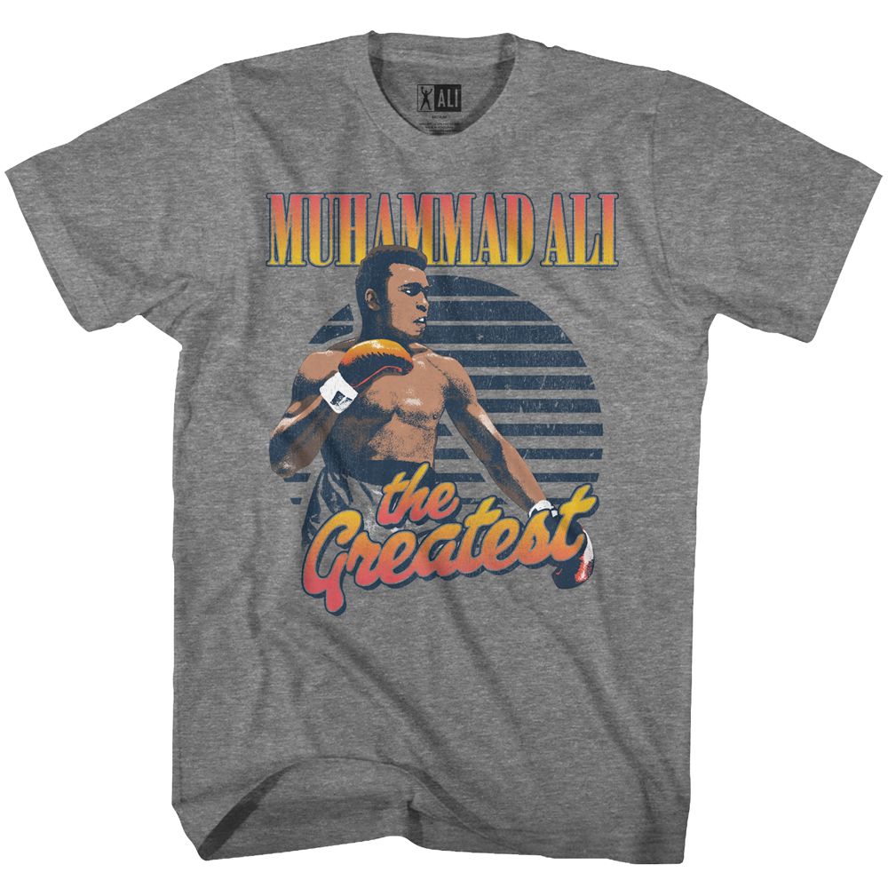 Muhammad Ali - Greatest Gradients - Short Sleeve - Heather - Adult - T-Shirt