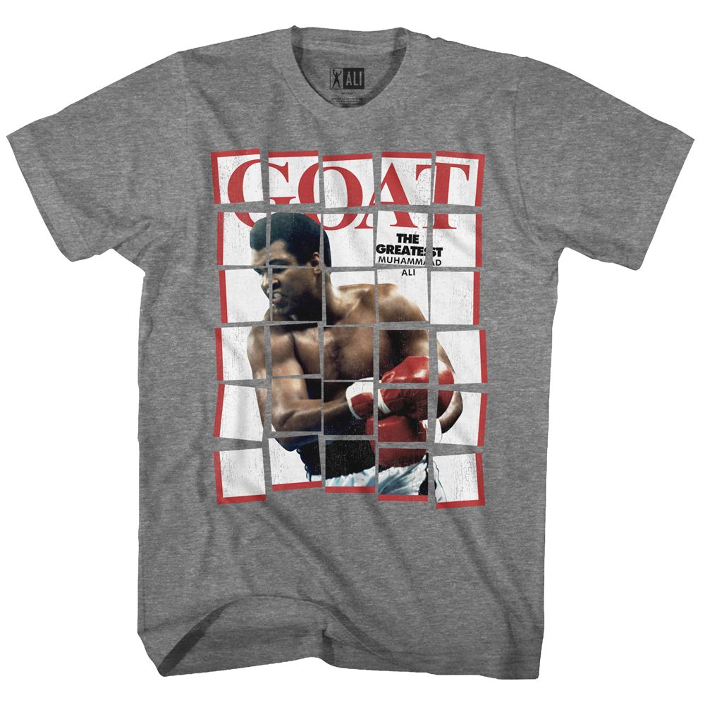 Muhammad Ali - GOAT 3 - Short Sleeve - Heather - Adult - T-Shirt