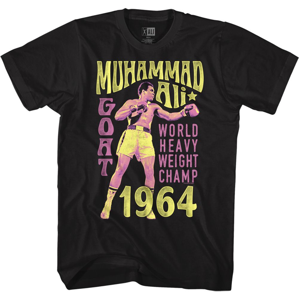 Muhammad Ali - GOAT 1964 - Short Sleeve - Adult - T-Shirt