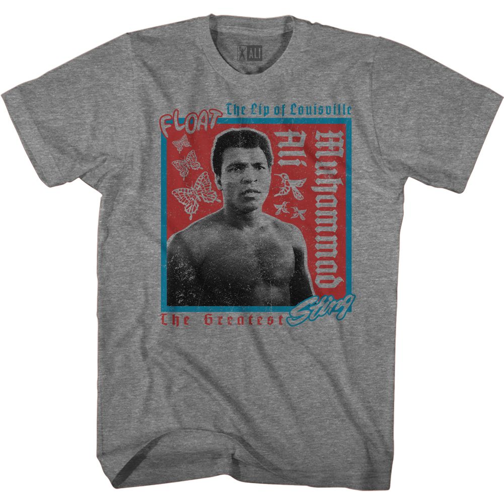 Muhammad Ali - The Lip Of Louisville - Short Sleeve - Heather - Adult - T-Shirt