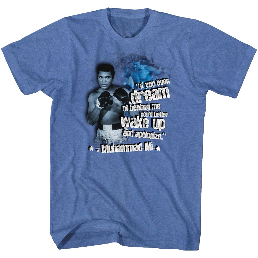 Muhammad Ali - Dreamin - Short Sleeve - Heather - Adult - T-Shirt
