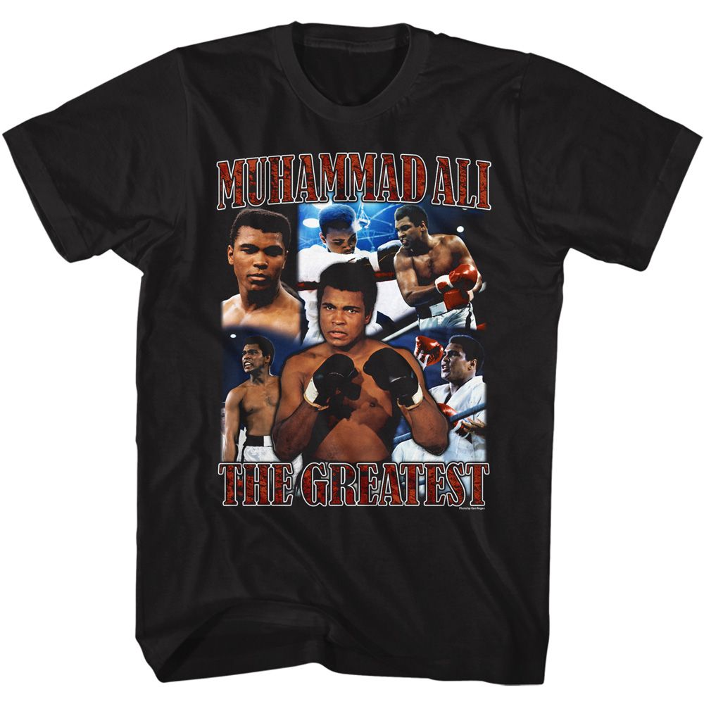 Muhammad Ali - Collage - Short Sleeve - Adult - T-Shirt
