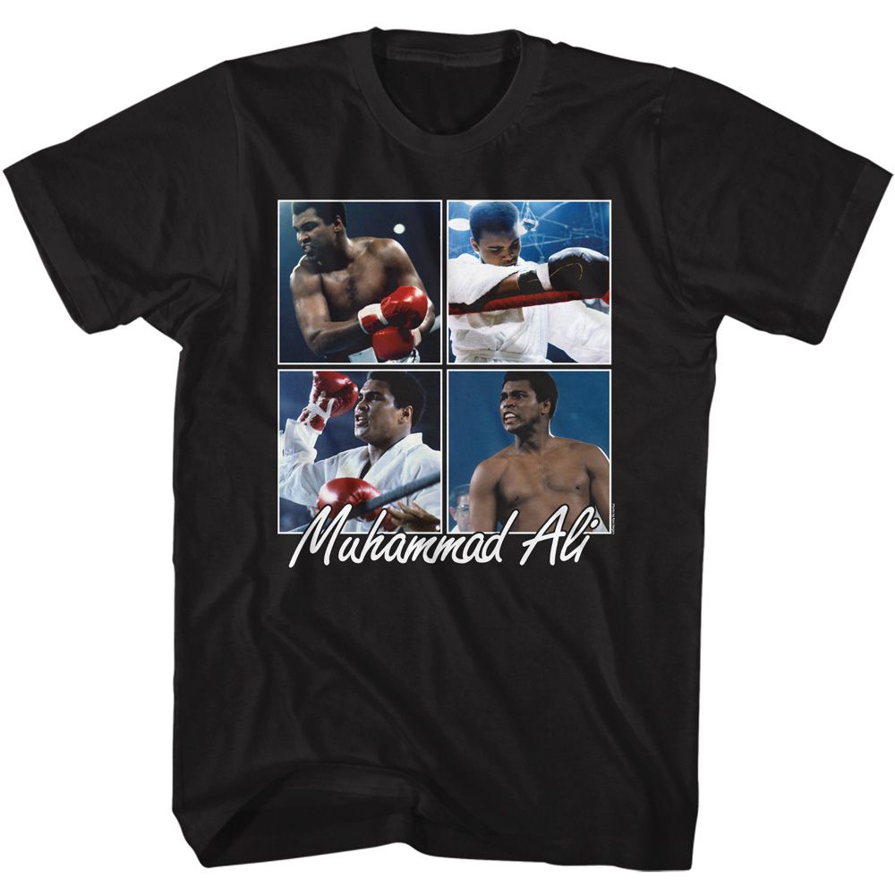 Muhammad Ali - Ali Four Squares - Short Sleeve - Adult - T-Shirt