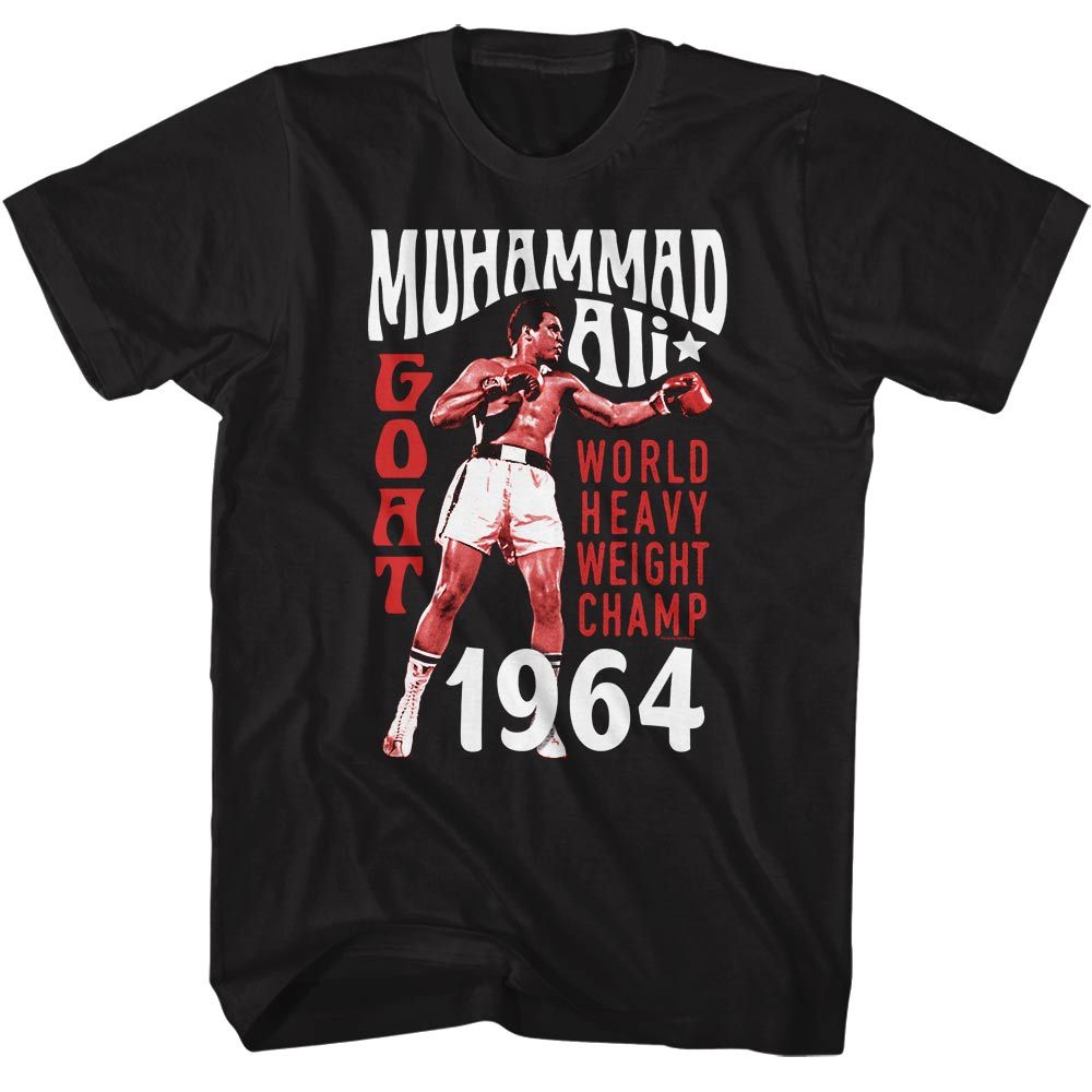 Muhammad Ali - World Heavy Weight Champ - Short Sleeve - Adult - T-Shirt