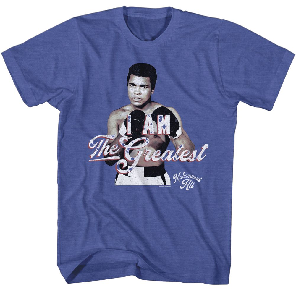 Muhammad Ali - And Greatest Quote - Short Sleeve - Heather - Adult - T-Shirt