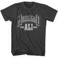 Muhammad Ali - Athletic - Gray Front Print Short Sleeve Solid Adult T-Shirt