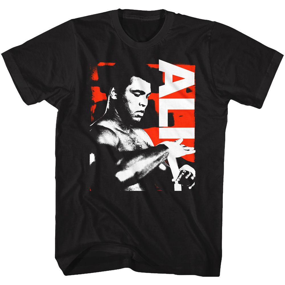 Muhammad Ali - Getting Ready - Short Sleeve - Adult - T-Shirt