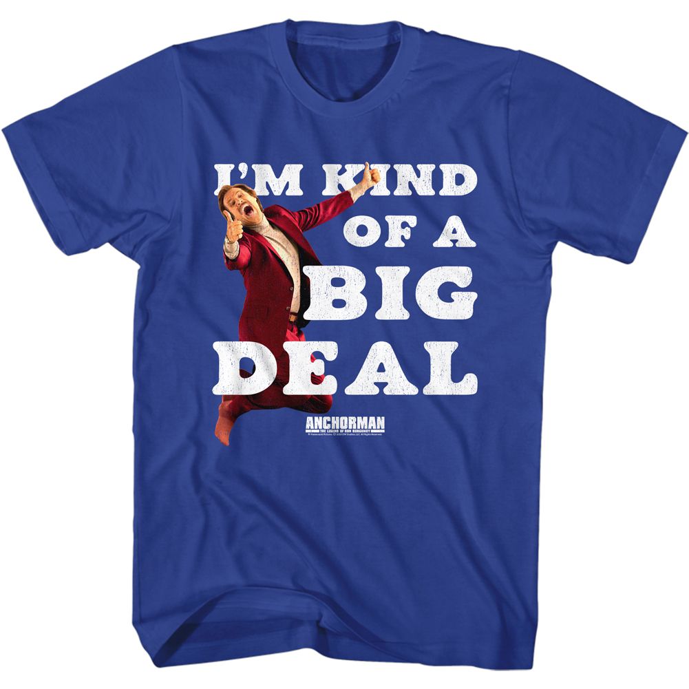 Anchorman - Big Deal - Short Sleeve - Adult - T-Shirt