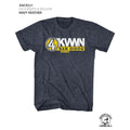 Anchorman - Channel 4 White & Yel - Short Sleeve - Heather - Adult - T-Shirt