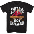 Anchorman - Not Impressed - Short Sleeve - Adult - T-Shirt